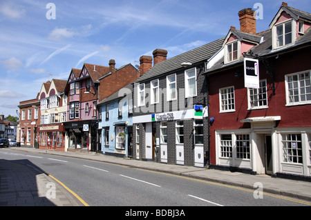 High Street, Great Dunmow, Essex, England, United Kingdom Stock Photo