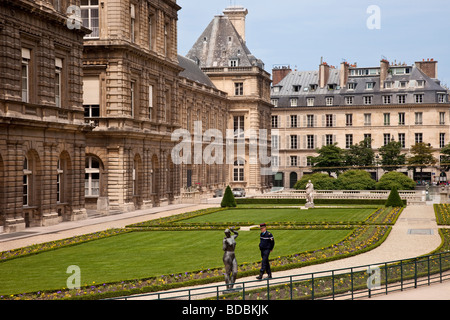 Jardin du Luxembourg, Paris France Stock Photo