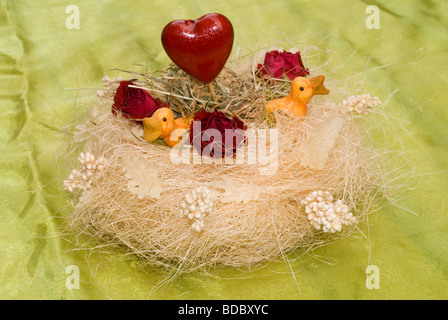 Flowers Pie, floreal compositions Stock Photo