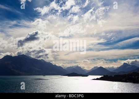 Stunning natural scenery near to Glenorchy, New Zealand Stock Photo