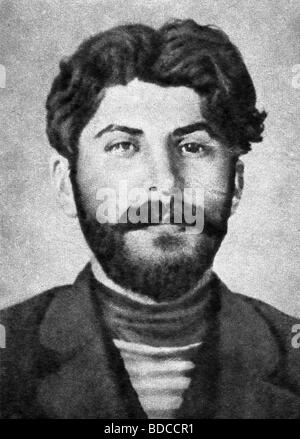 Stalin (Iosif Vissarionovich Jughashvili), 18.12.1878 - 5.3.1953, Soviet politician, portrait, 1911, , Stock Photo