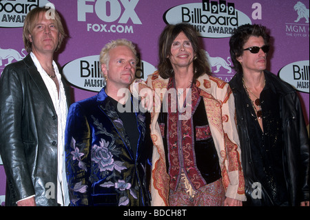AEROSMITH - US rock group in 1999 Stock Photo
