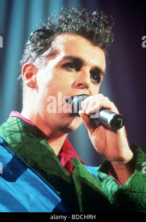 PET SHOP BOYS - UK pop group about 1988 with Neil Tennant Stock Photo