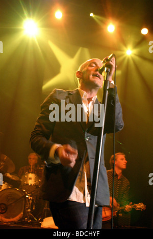 R.E.M. - US rock group with Michael Stipe in 2004 Stock Photo