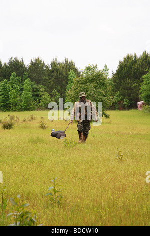 Download Wild Turkey Hunter In Full Camouflage With Face Mask Stock Photo Alamy PSD Mockup Templates