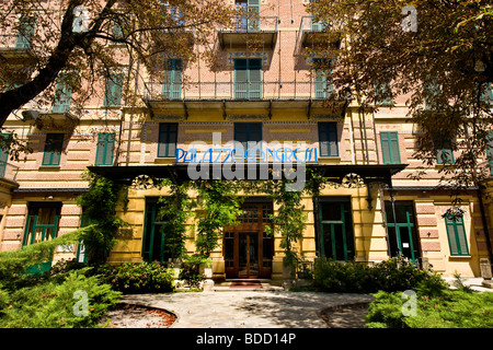 Congress Palace, Salsomaggiore Terme, province of Parma, Italy Stock ...