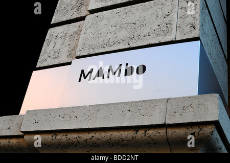 MAMBO (the Museo d'Arte Moderna di Bologna) - the modern art museum in Bologna, Italy Stock Photo