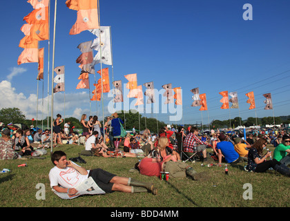 Glastonbury Festival 2009 Stock Photo