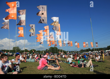 Glastonbury Festival 2009 Stock Photo