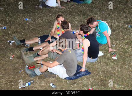 Glastonbury Festival 2009 Stock Photo