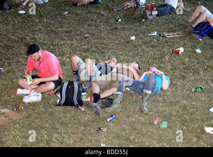 Glastonbury Festival 2009 Stock Photo