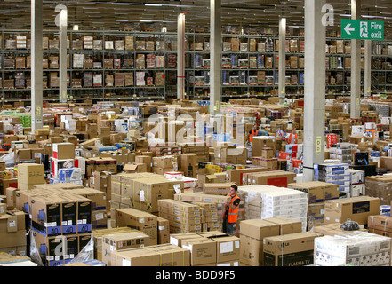 Amazon Distribution Centre, Swansea Stock Photo