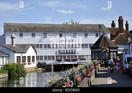 Townsford Mill Antiques Centre, The Causeway, Halstead, Essex, England, United Kingdom Stock Photo