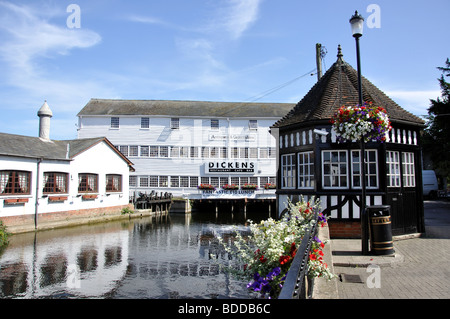 Townsford Mill Antiques Centre, The Causeway, Halstead, Essex, England, United Kingdom Stock Photo