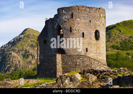 Castle Dolbadarn  Llanberis Gwynedd Wales Stock Photo