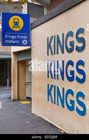 Kings Cross Station Sydney, NSW, Australia Stock Photo