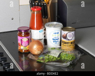 Shot 1 (Sauce Ingredients) Stock Photo