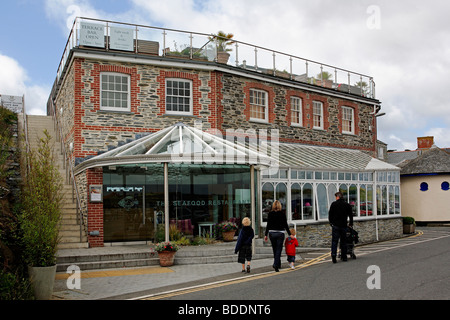 2545. Rick Stein's Seafood Restaurant, Padstow, Cornwall Stock Photo