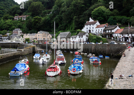 2654. Lynmouth, Devon Stock Photo