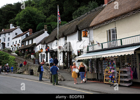2658. Mars Hill, Lynmouth, Devon Stock Photo