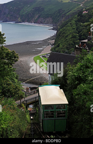 2663. Cliff Railway, Lynton, Devon Stock Photo