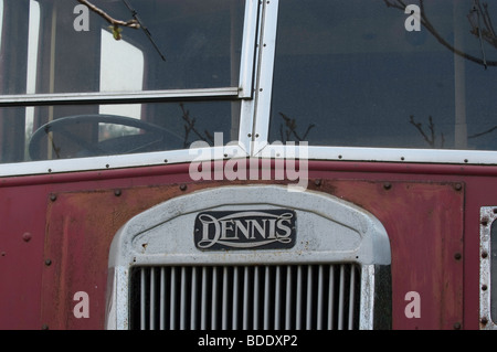 Vintage Dennis fire engine motif  EDITORIAL USE ONLY Stock Photo
