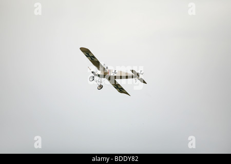 Replicas of historical airplanes from World War 1st. Stock Photo