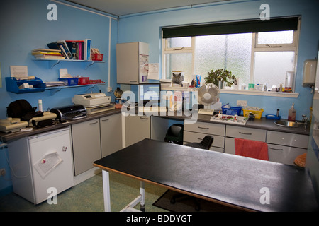 Consulting Room in a Veterinary Clinic Stock Photo