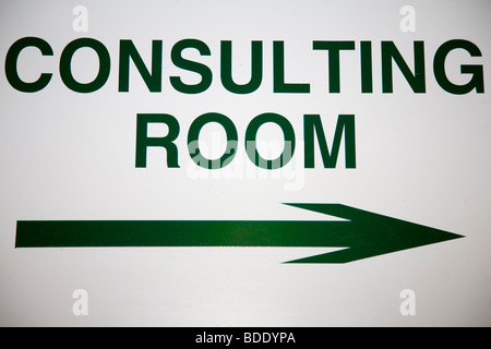 consulting room sign Stock Photo: 59062742 - Alamy