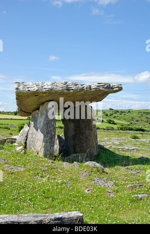 Poulnabrone dolmen, County Clare, Ireland Stock Photo
