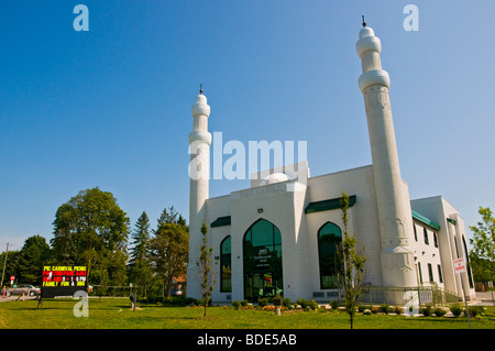 Mosque in Pickering , suburbs of Toronto, Ontario Canada Stock Photo