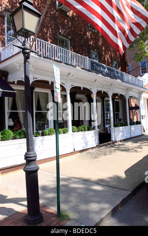 The American Hotel, Sag Harbor, Long Island, NY Stock Photo