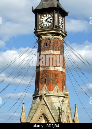 The clock tower at Skegness,Lincolnshire. Stock Photo