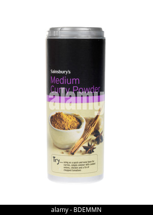 Medium Curry Powder Stock Photo