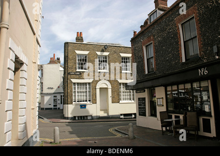 Margate: the old town and junction of Market Place and Love lane Stock Photo