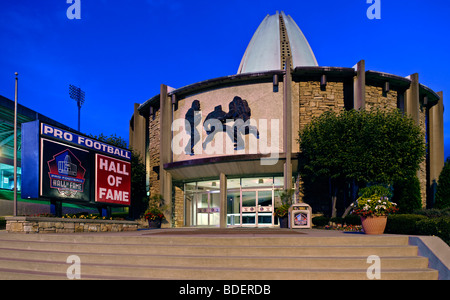 Aerial view of the Pro Football Hall of Fame in Canton, Ohio Stock Photo -  Alamy