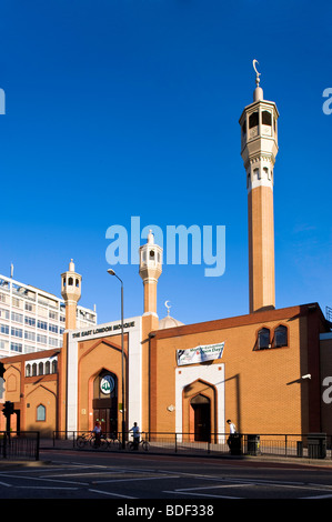 Mosque on Whitechapel Road, E1, London, United Kingdom Stock Photo