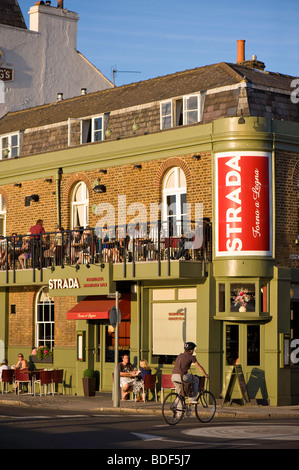 Strada restaurant in Barnes, SW13, London, United Kingdom Stock Photo