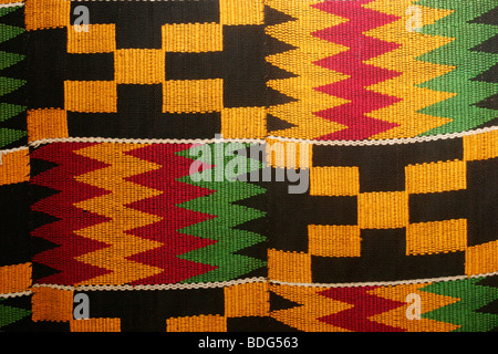 Kente Cloth From Ghana, West Africa Stock Photo - Alamy