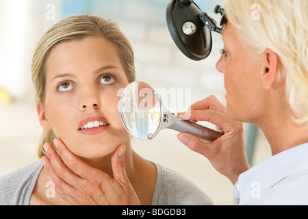 DERMATOLOGY, SYMPTOMATOLOGY, WOM Stock Photo