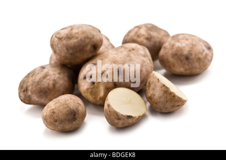 potato isolated on white Stock Photo