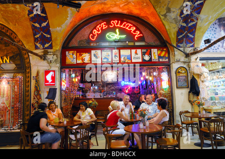 The Grand Bazaar, Kapali Carsi, is one of the biggest tourist attractions in Istanbul. Stock Photo