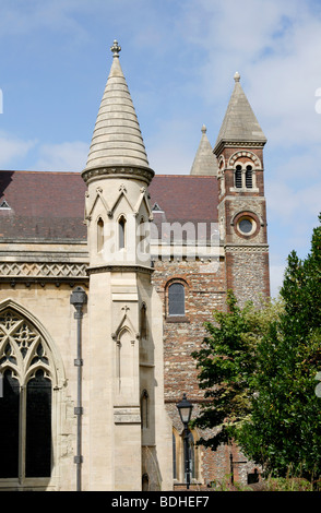St Albans cathedral , Hertfordshire , England , UK Stock Photo