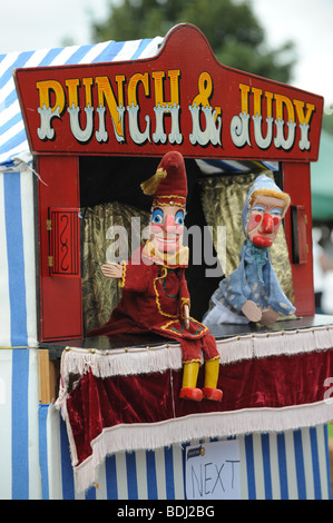 Punch and Judy show puppets Stock Photo