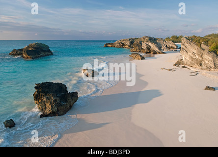 Bermuda, Atlantic Ocean, Southampton Parish, South Coast Beaches, Horseshoe Bay Stock Photo