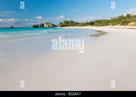 Bermuda, Atlantic Ocean, Southampton Parish, South Coast Beaches, Horseshoe Bay Stock Photo