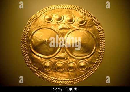 Pre-Columbian artefact, Museo de Oro, Gold Museum, Bogota, Colombia Stock Photo