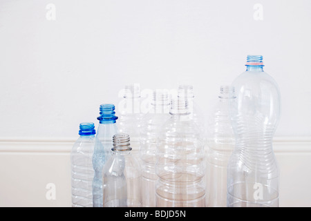 Empty Plastic Bottles Stock Photo
