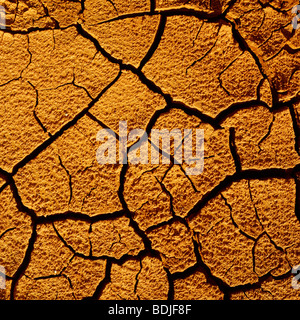 Dry Cracked Red Earth, Drought