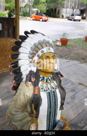 Cigar Store Indian Stock Photo